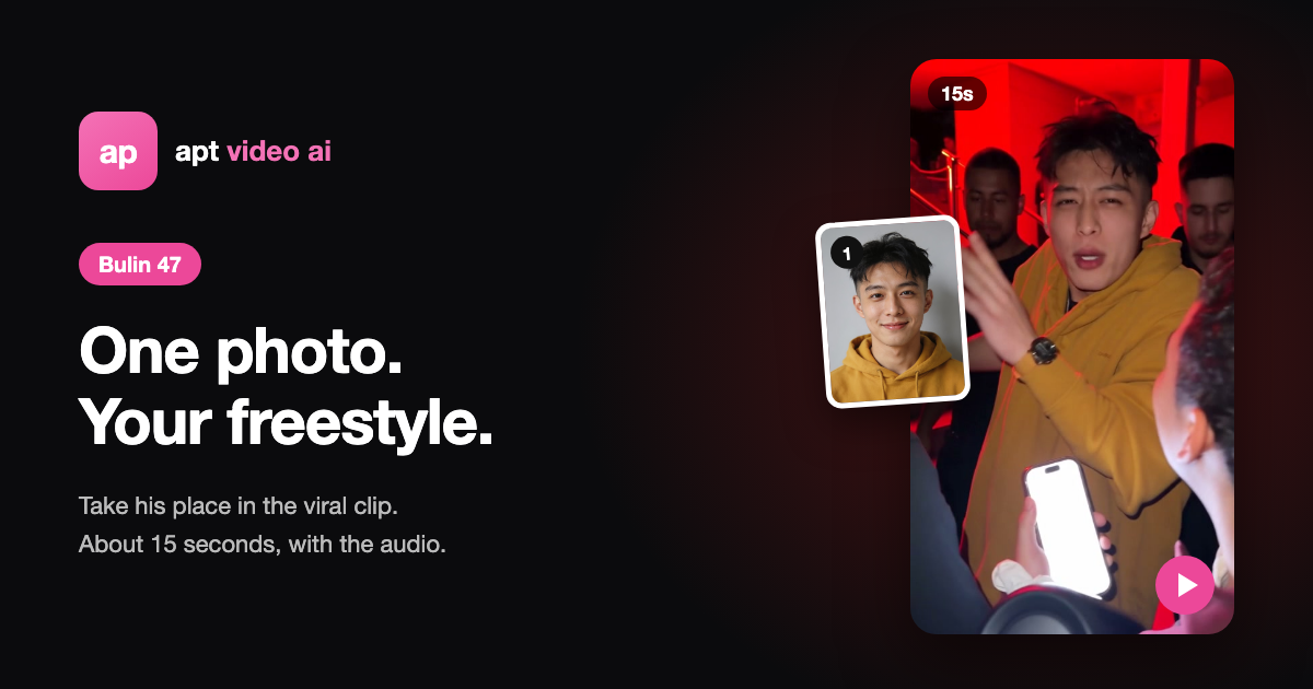 Bulin 47 AI: What 'Soy Bulin 47' Is and How to Make the Freestyle Video From One Photo